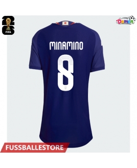 Günstige Japan Takumi Minamino #8 Heimtrikot Damen WM 2026 Kurzarm